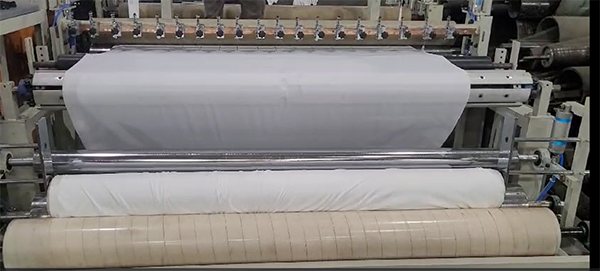 Textile Heat Slitter Machine Front View