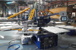 INVT PLC and Servo Used for Automatic Screen Printing Machine in India