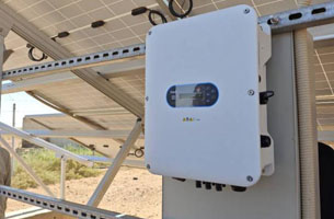 INVT SP100 Solar Water Pump VFD Applied for Irrigation in Saudi Arabia